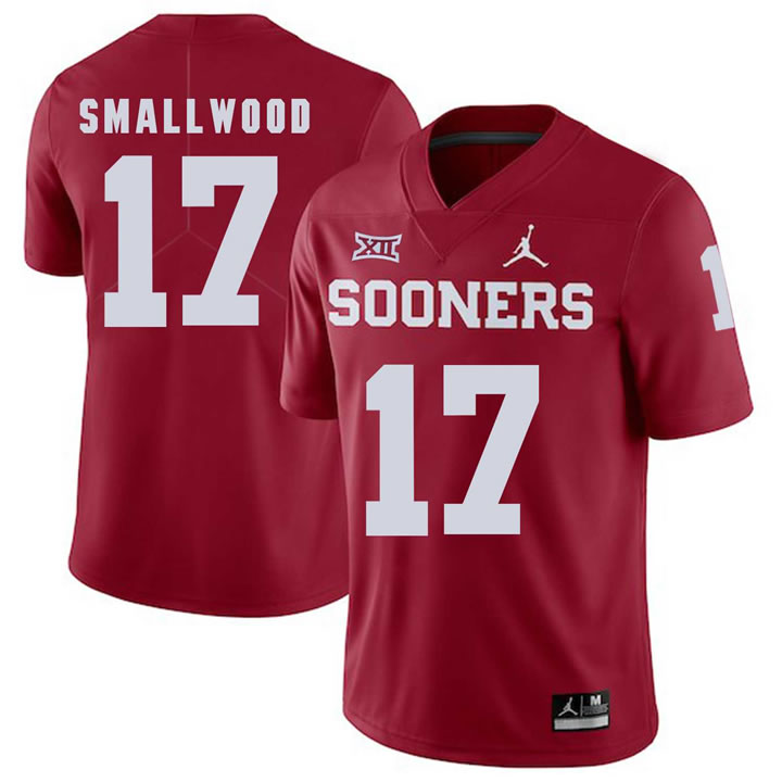 Oklahoma Sooners 17 Jordan Smallwood Red College Football Jersey Dzhi,We sell and wholesale Oklahoma Sooners 17 Jordan Smallwood Red College Football Jersey Dzhi on line form chian!